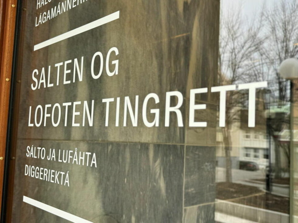 Salten og Lofoten Tingrett. Salten og Lofoten Tingrett. Foto: Helge Simonsen