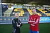 GOD TRENER. Per Magnus Steiring er svært fornøyd med Vilde Mollestad Rislaaden, som da hun tok over Skeid ble bare den andre kvinnelige treneren for et herrelag i norsk toppfotball - etter Renate Køppen Blindheim i Sotra. Foto: Stig Bjørnar Karlsen