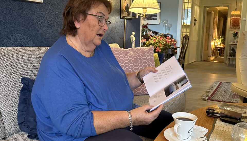 OPPFØLGER. Rigmor Håkonsen sin andre diktbok hever blikket litt sammenlignet med den som kom for 12 år siden. - Det er viktig at vi husker på dem som ikke har det så godt som vi, mener hun.