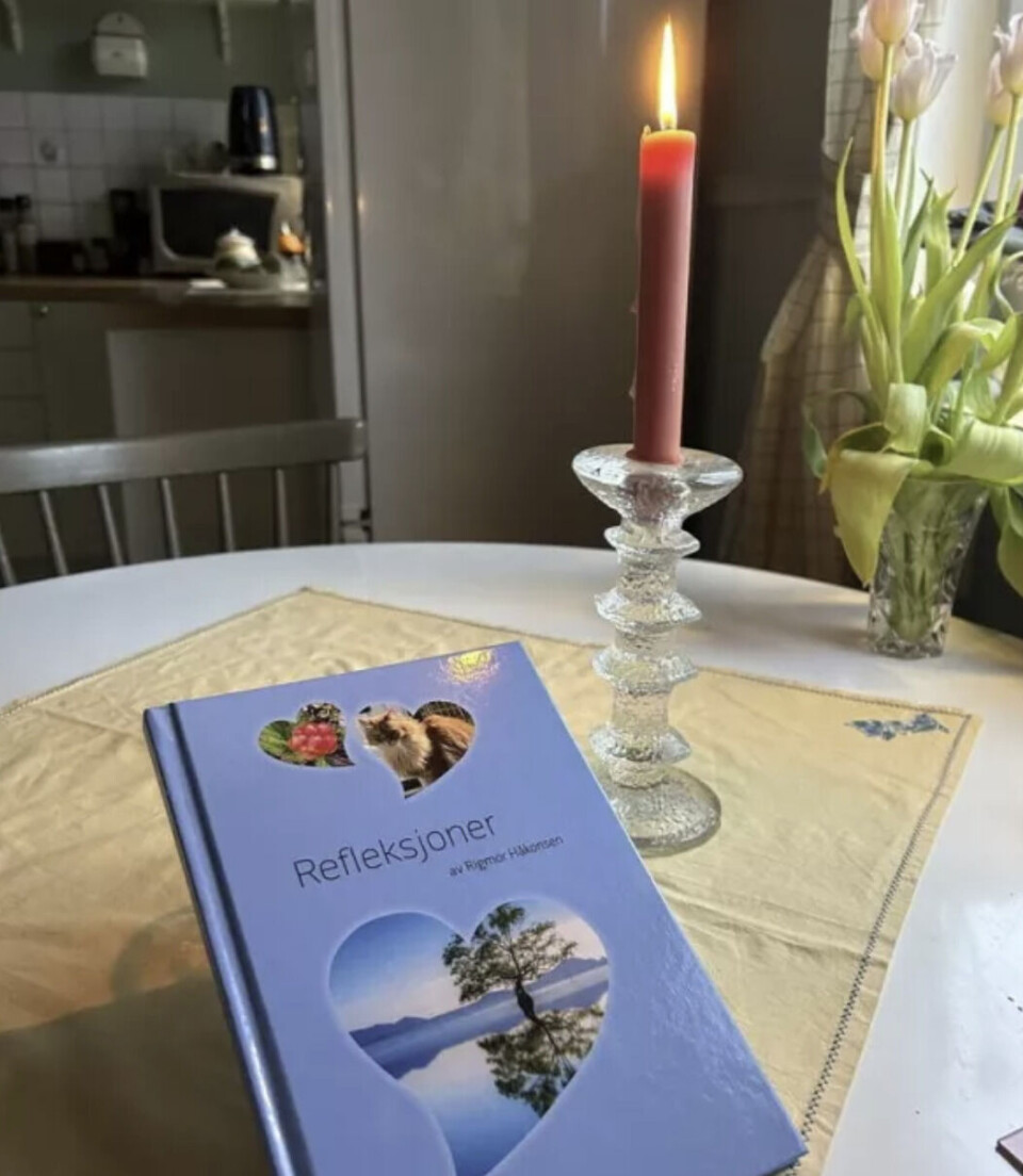 BOKSLIPP. Rigmor Håkonsen inviterer til bokslipp for diktboken 'Refleksjoner', på Aktivitetshuset på Rognan torsdag 31.oktober.