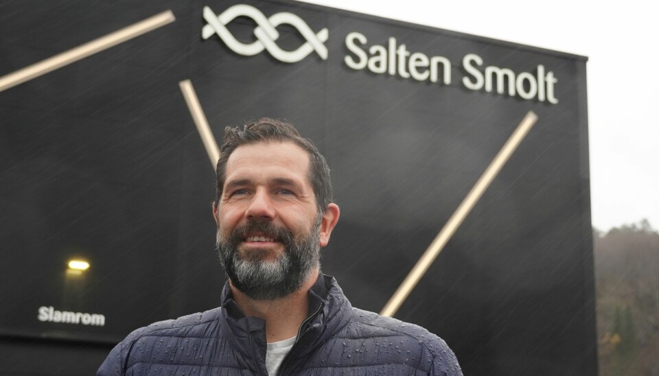 NY JOBB. Daniel Andreassen er ny daglig leder i Salten Smolt AS