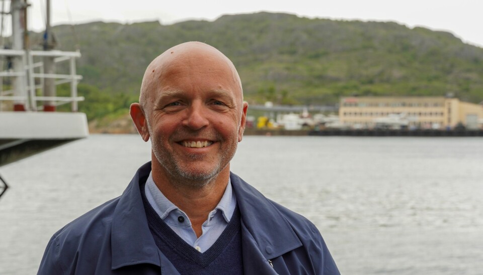 RIKTIG PEERSON: Adm. dir. i Salten Aqua-gruppen, Jarle Solemdal, er sikker på at de har funnet riktig kandidat til å lede Salten Smolt framover.