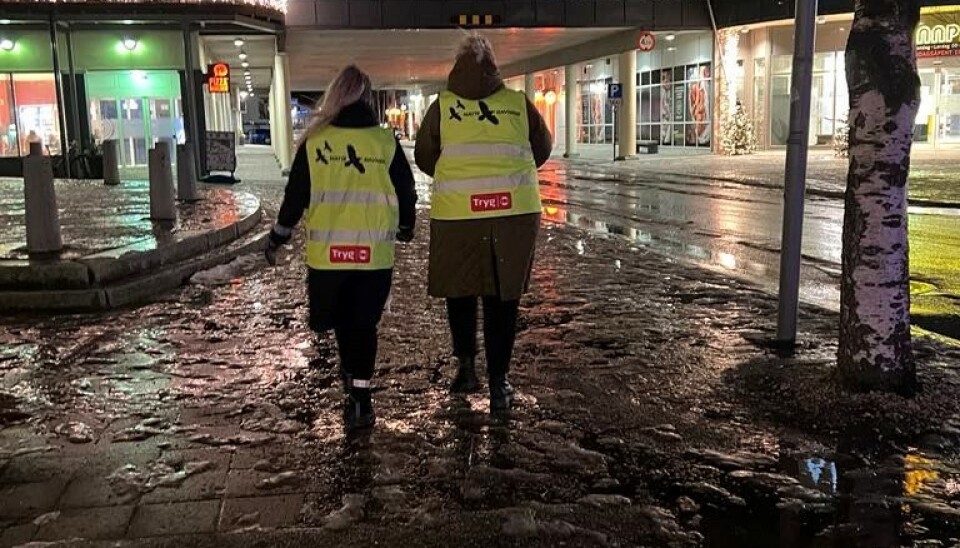 UTE I GATA. Nå er det endelig et tilbud med natteravner tilbake på Fauske.