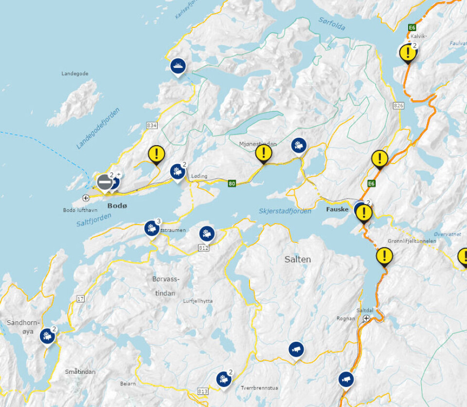 Følg trafikken direkte