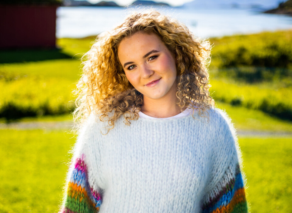 KLAR FOR SALTDAL: Emma Steinbakken gleder seg til å komme til Rognan for å spille for første gang i Saltdal.