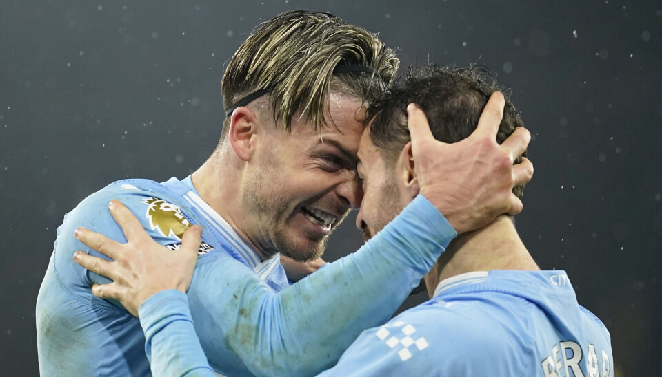 KJENT? To av de som fortsatt ringer en bjelle for journalisten; Grealish og en av Silvaene, dette er Bernardo.