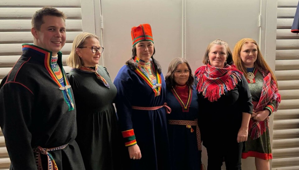 Festkomiteen besto av (fra venstre) Hans-Åke Ranberg, Veronika Johansen, Kristina Ranberg, Alette Amundsen, Ann-Kari Amundsen og Maria Amundsen.