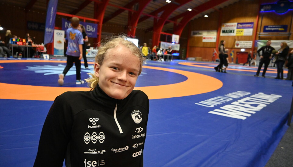 TILBAKE. Gustav Thuv Hunstad (14) synes det var artig å vinne, men han er mest fornøyd med å være tilbake til sin kjære hobby.