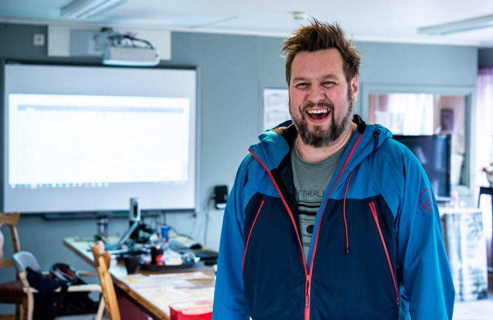 SMILET. Det er ofte det som summerer opp Gregory Hautois for innbyggerne i Indre Salten.