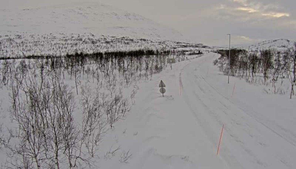 Mandag morgen var det stengt på svensk side av Graddis.