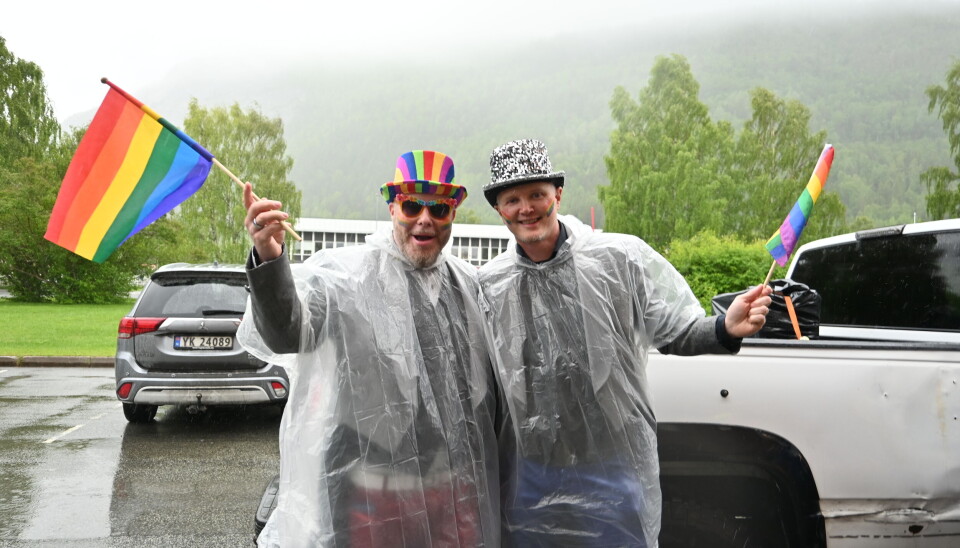 Bilde fra tidligere Pride-markering i Saltdal.