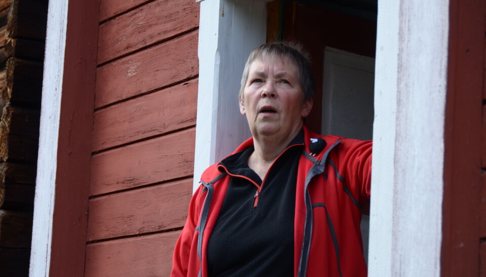 Tove Wensell fra Sulitjelma forteller om sine erfaringer som pårørende i Fauske kommune.