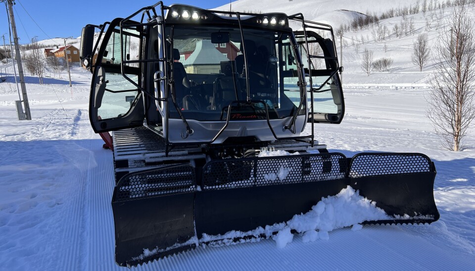 BACK-UP. Kobberløpets tråkkemaskin har fusket litt i vinter og nå søker de om å låne maskinen som til daglig er å finne i Klungsetmarka som back-up i dagene før Kobberløpet.