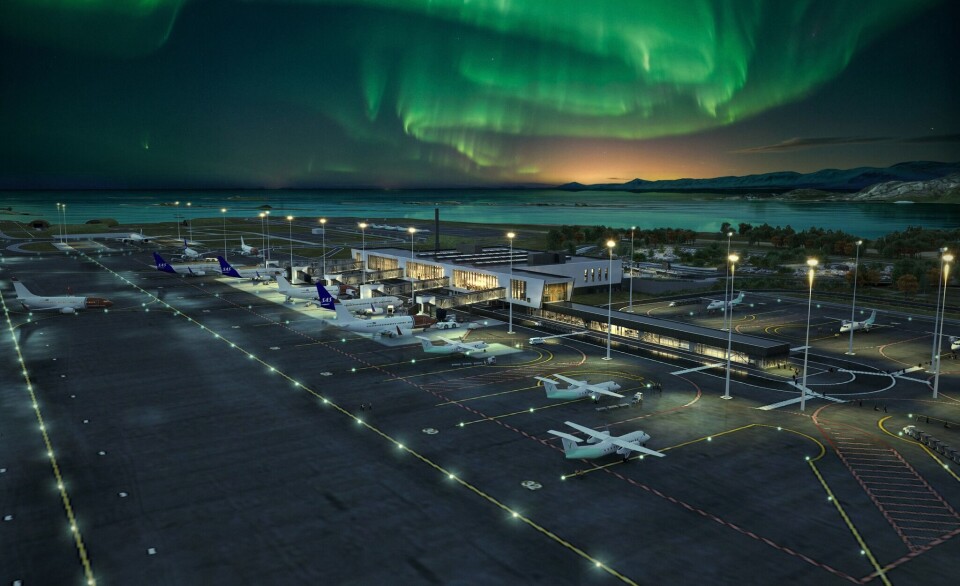MANGE REISENDE. Flyplassen i Bodø vil kunne håndtere langt flere passasjerer enn den gamle gjør i dag.