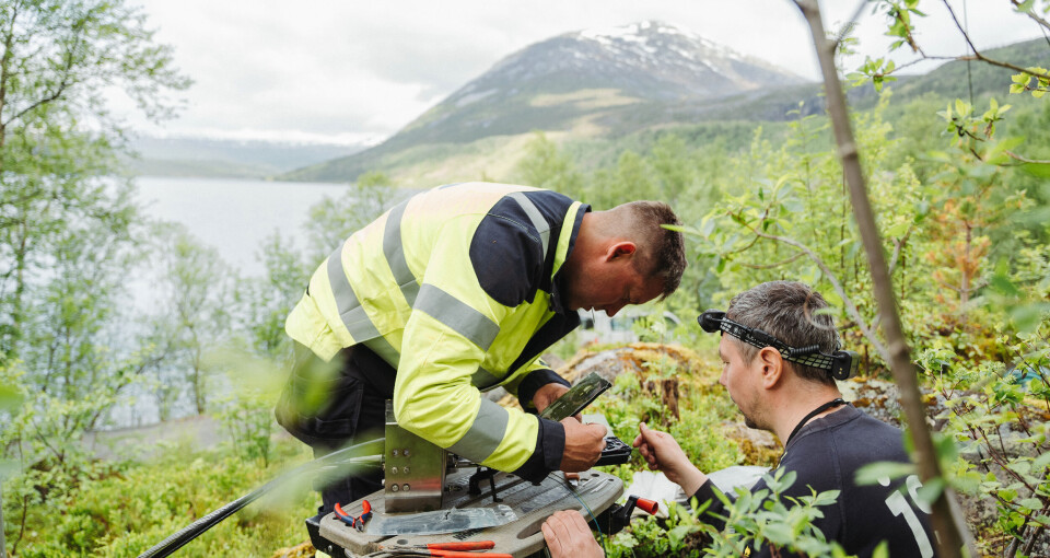 ISE skiller ut fiberdelen
