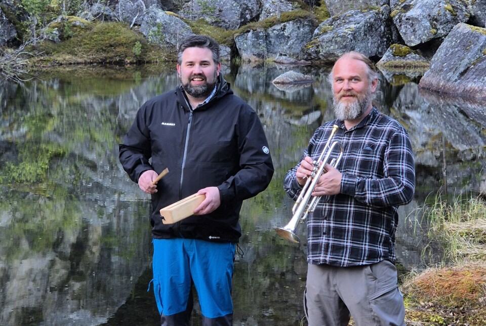KONSERT I FRILUFT. Kolbjørn Mathisen, Ole-Anders Seines og resten av Straumen skole og ungdomskorps skal holde utendørskonsert i Urhola.