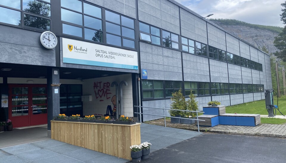 Om noen uker er det klart for et nytt skoleår ved Saltdal videregående skole.