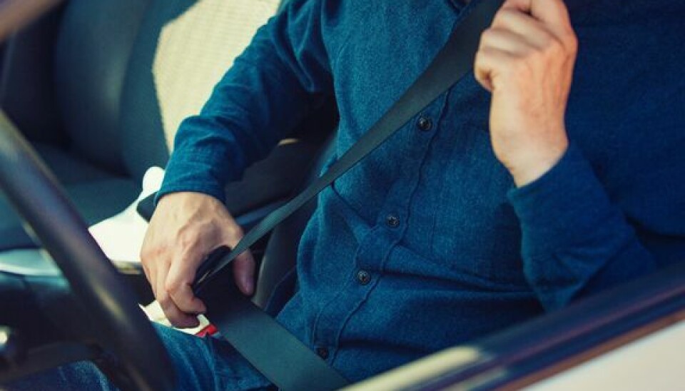 JUBILERER. Bilbelte ble påbudt i forsetene der det var montert for 50 år siden.