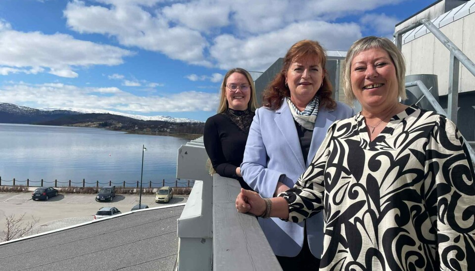 SAMLET KRAFT. Prosjektleder for Saltdal utvikling, Aina Fagereng, leder for Saltdal utvikling Elin Kvamme og leder for Fauske næringsforum Trine Stenvold, står bak møteserien FOKUS.