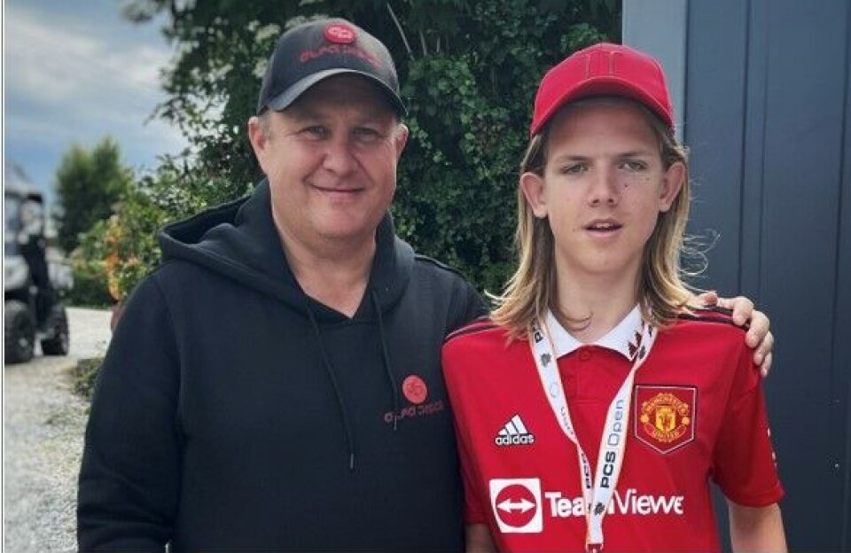 FORSKE MER. - Bare forskning kan stoppe barnedemens! Støtt Demensaksjonen, oppfordrer Syver Blindheim og Jan Runar Eliassen.