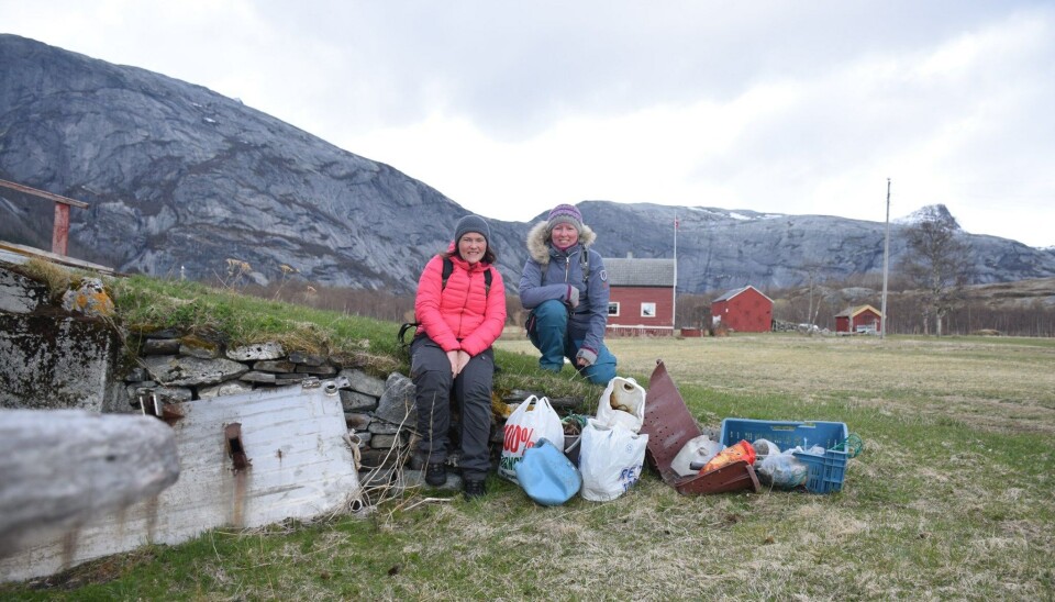 Det er utrolig hvor mye man finner på en liten tur langs fjæra.