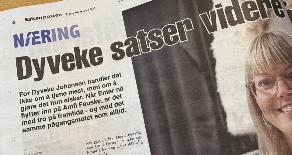 - Dette er noe dere vil ha!