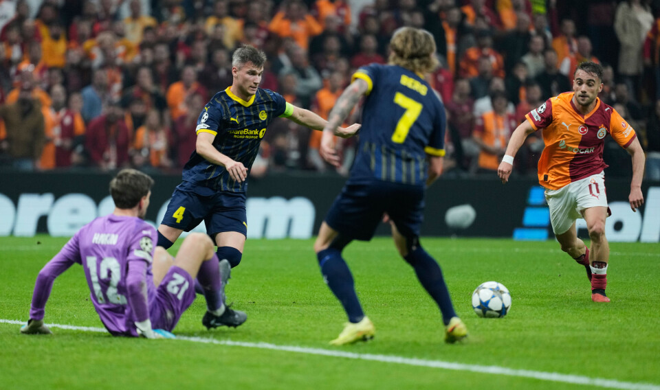 Glimt-forsvaret vaklet mot Galatasaray – tapte 1-3 i Istanbul
