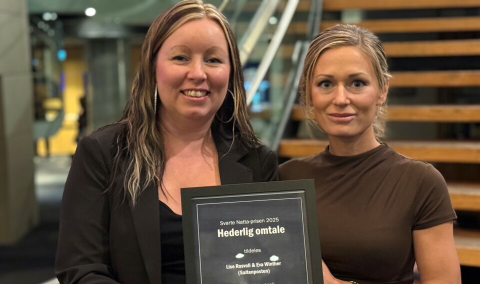 Vant journalist-pris på Svarte Natta-konferansen