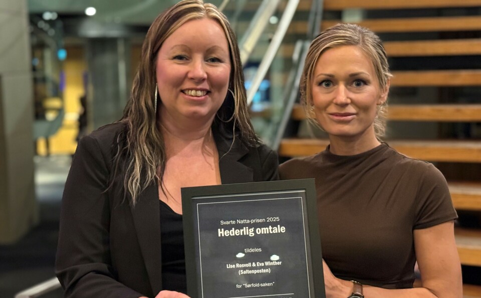 Vant journalist-pris på Svarte Natta-konferansen
