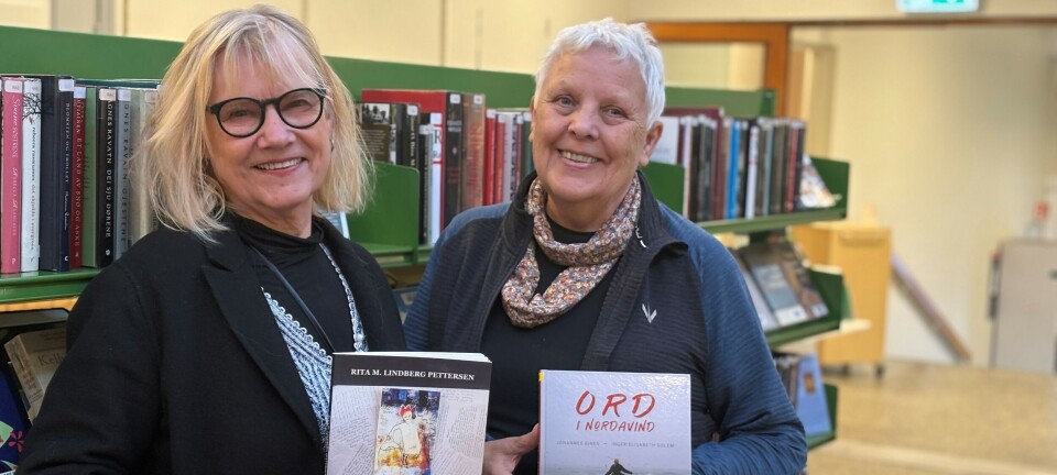 Dobbelt bokslipp på Fauske bibliotek