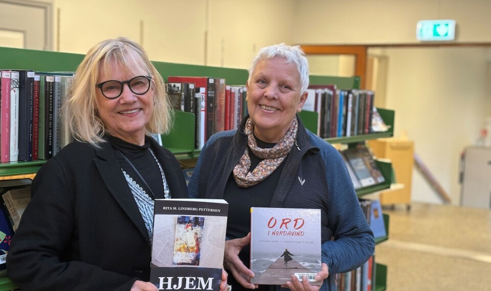 Dobbelt bokslipp på Fauske bibliotek