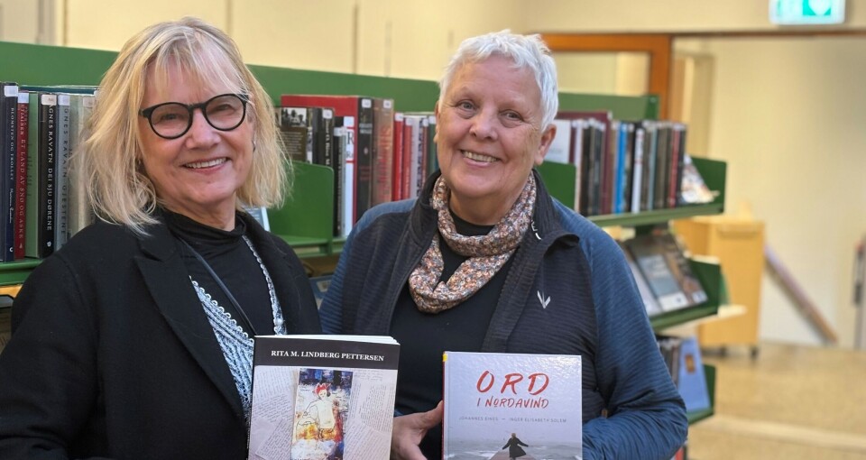 Dobbelt bokslipp på Fauske bibliotek