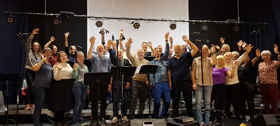 Foldklang med hyllest til artister fra TV-suksessen