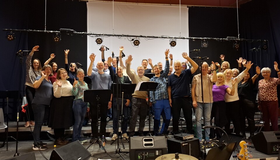 HYLLEST. Foldklang vier lørdagens konsert til artister fra tv-suksessen Hver gang vi møtes.